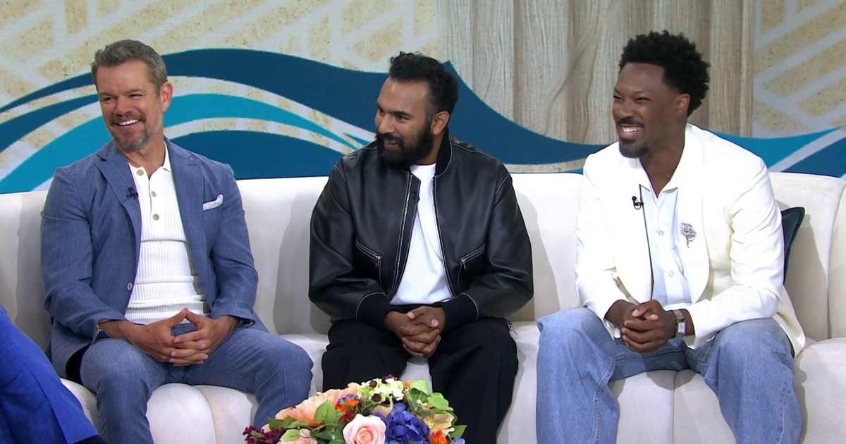 Matt Damon, Himesh Patel and Corey Hawkins Talk ‘The Odyssey’