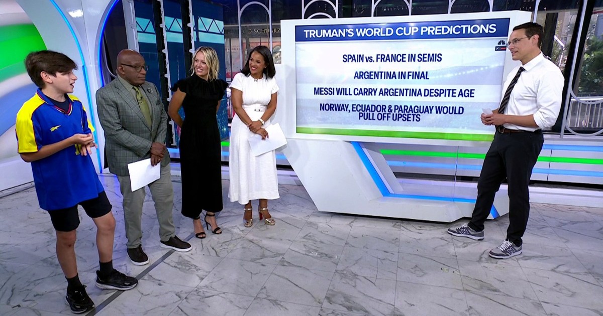 Steve Kornacki Breaks Down World Cup Final Match