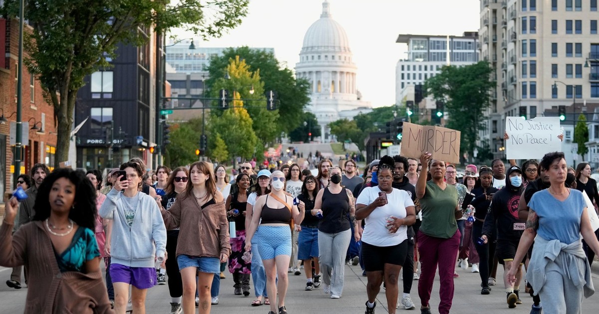 Outrage Boils Over in Fatal Police Shooting of Man in Wisconsin