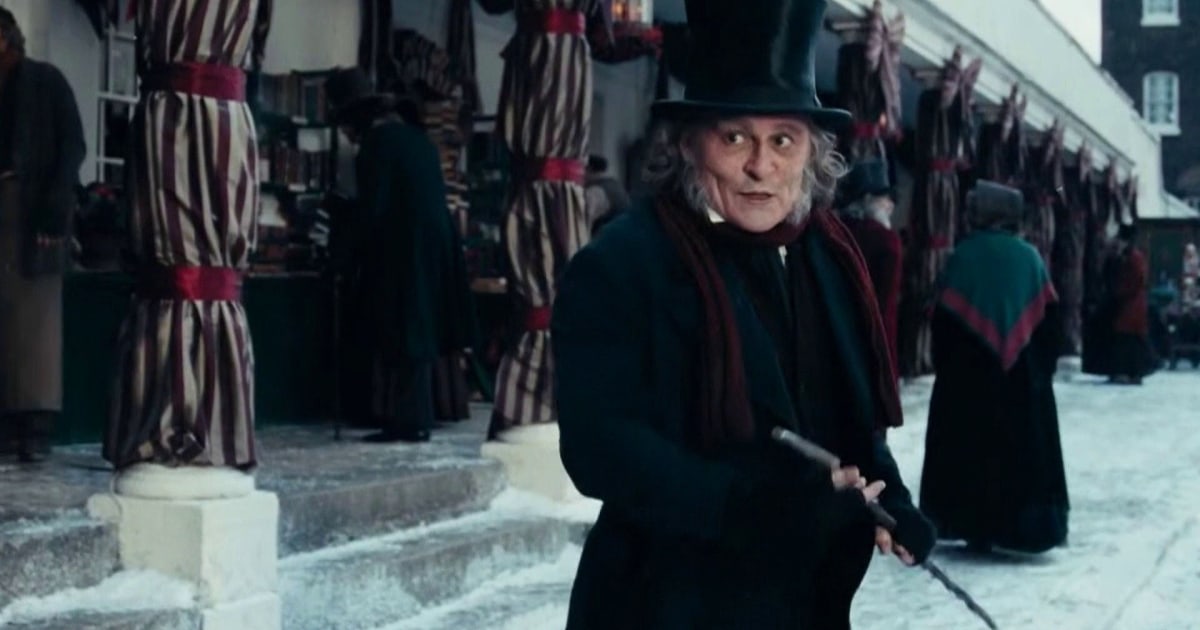 Johnny Depp Ebenezer Scrooge Comic-Con 2024