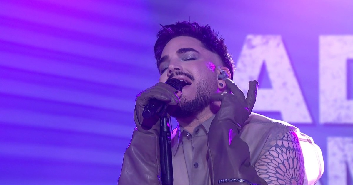 See Adam Lambert Perform New Song ‘Under the Rhythm’ Live