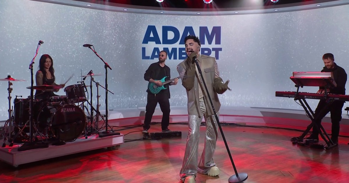 See Adam Lambert Perform ‘Eat U Alive’ Live on TODAY