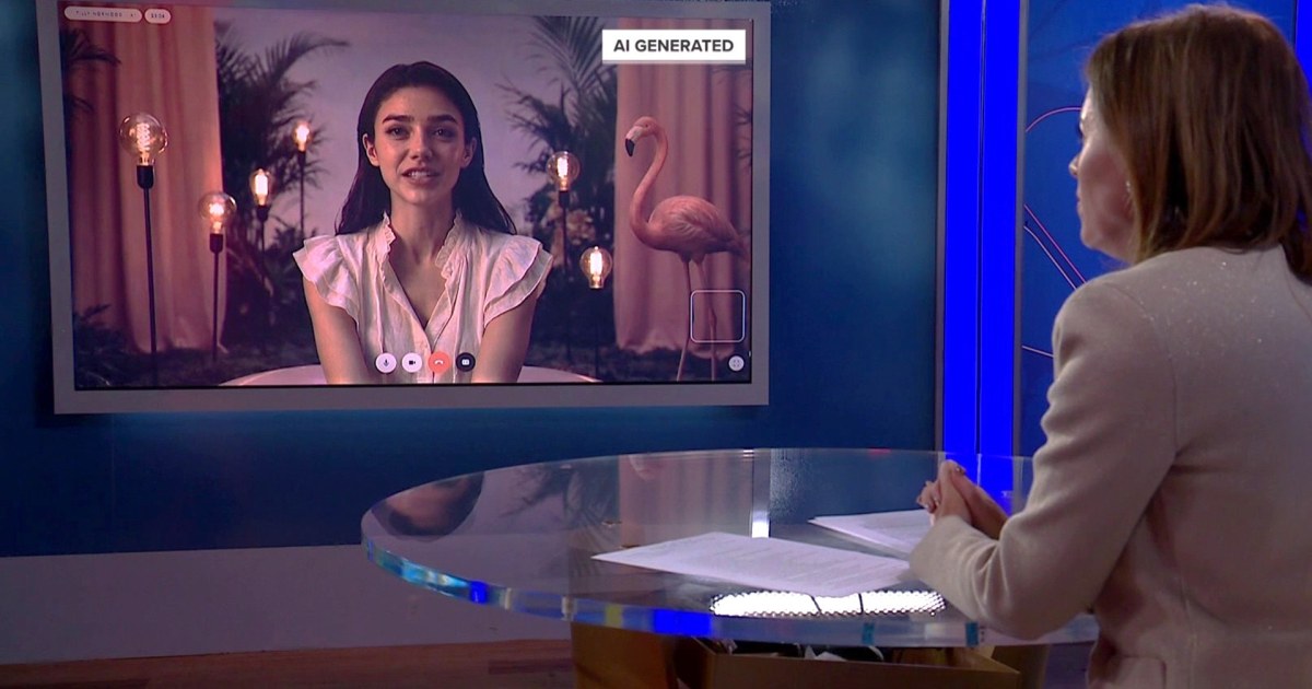 AI Actor Tilly Norwood Sits Down For NBC Interview AI Actor Tilly Norwood Sits Down For NBC Interview
