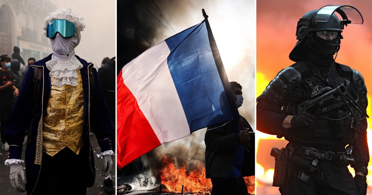 Violent Protests Spread Across France Over Rising Cost of Living Violent Protests Spread Across France Over Rising Cost of Living