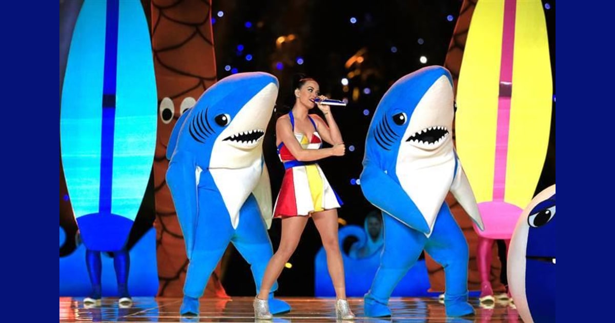 Katy Perry s left shark finds fame after the Super Bowl
