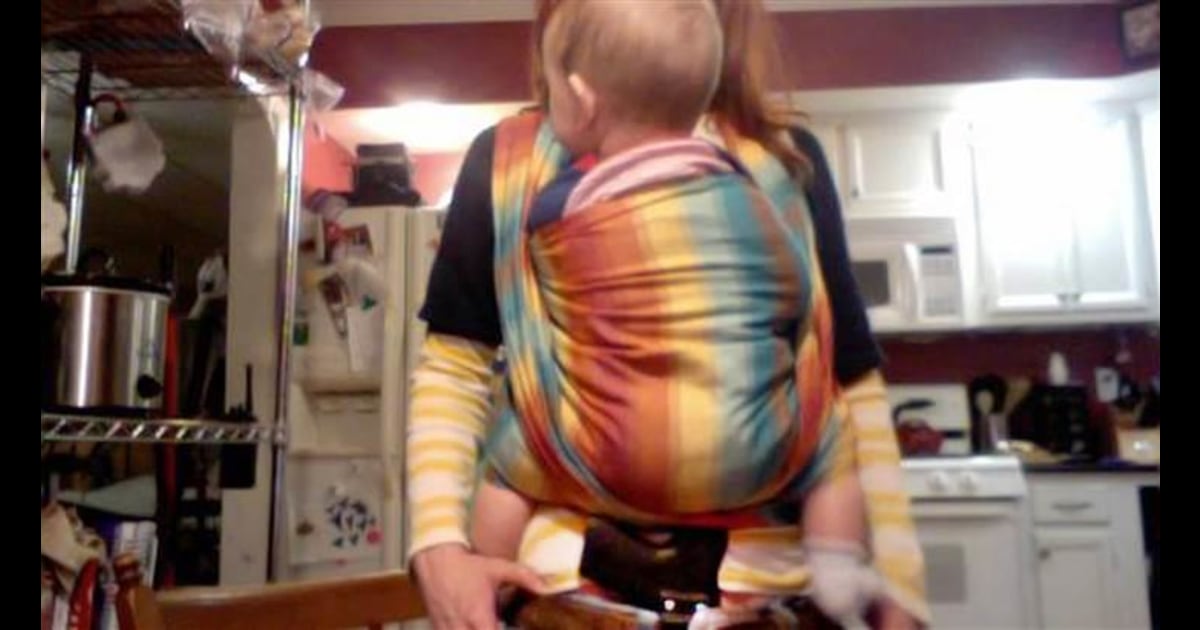 Babywearing and concealed carry Mom's class shows how to do both