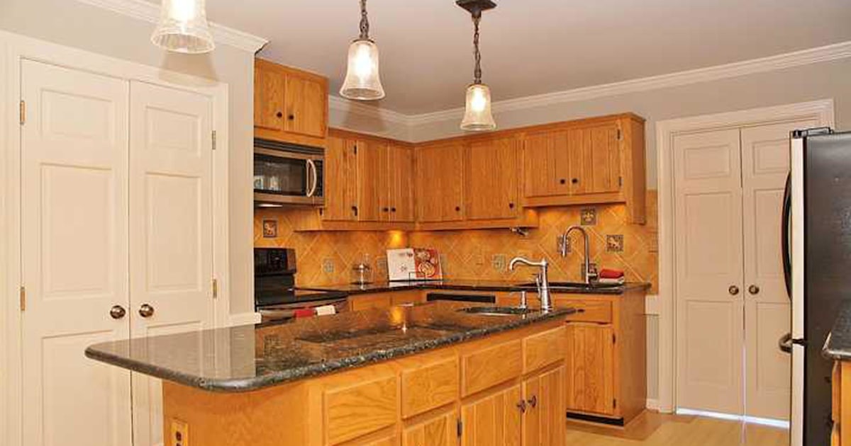 DIY kitchen See what this kitchen looks like after a 700 makeover