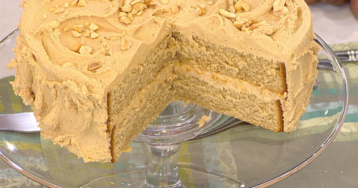 The BEST Peanut Butter Cake Recipe - YouTube