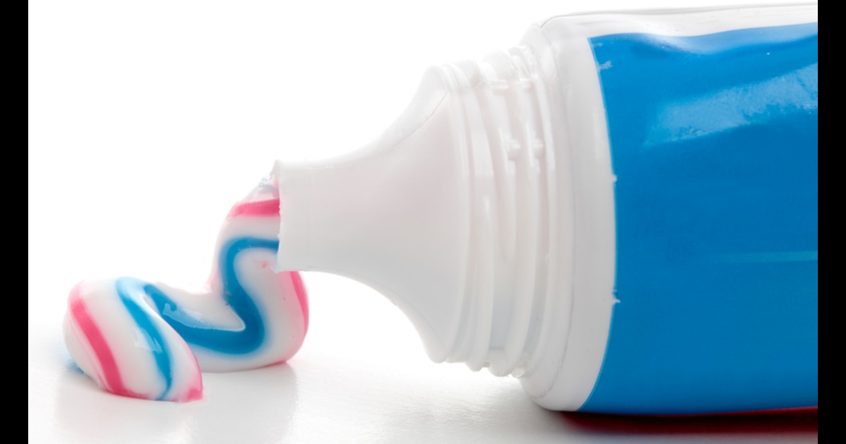 Household uses for toothpaste