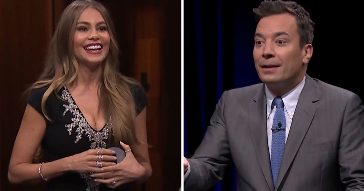 sofia vergara sleeps   nude  jimmy fallon doesnt