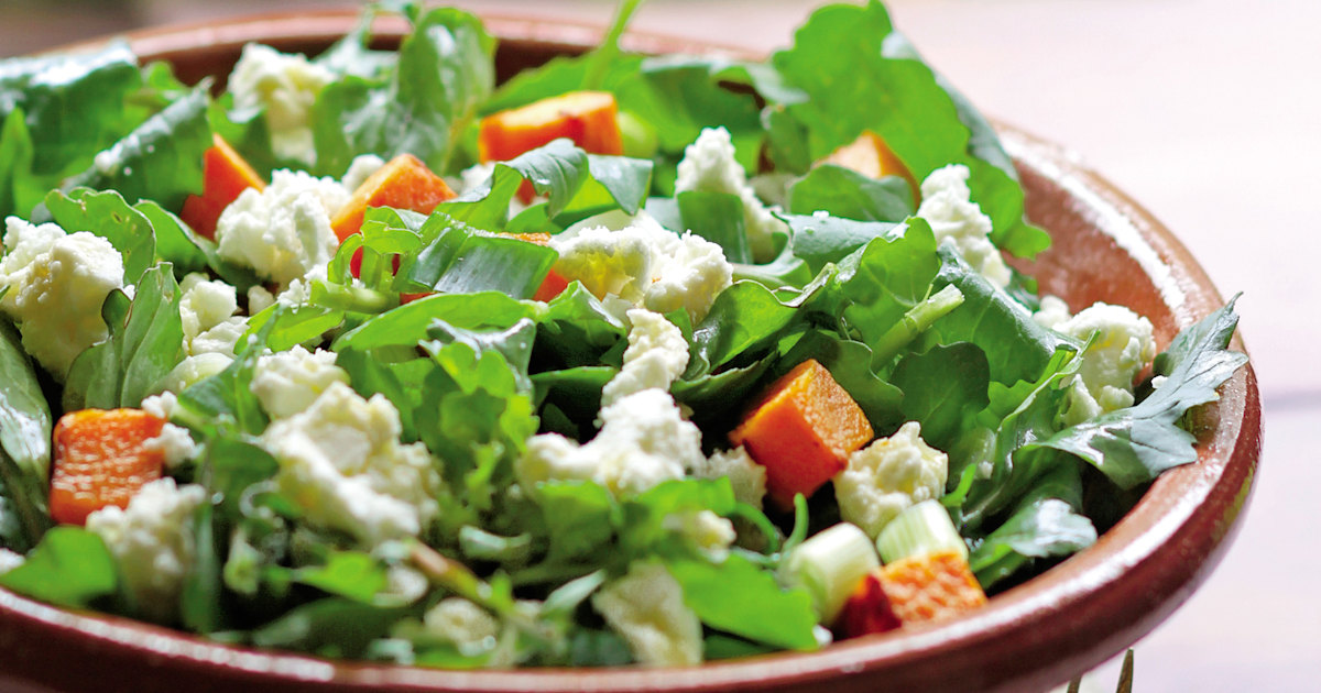 Sweet Potato and Arugula Salad