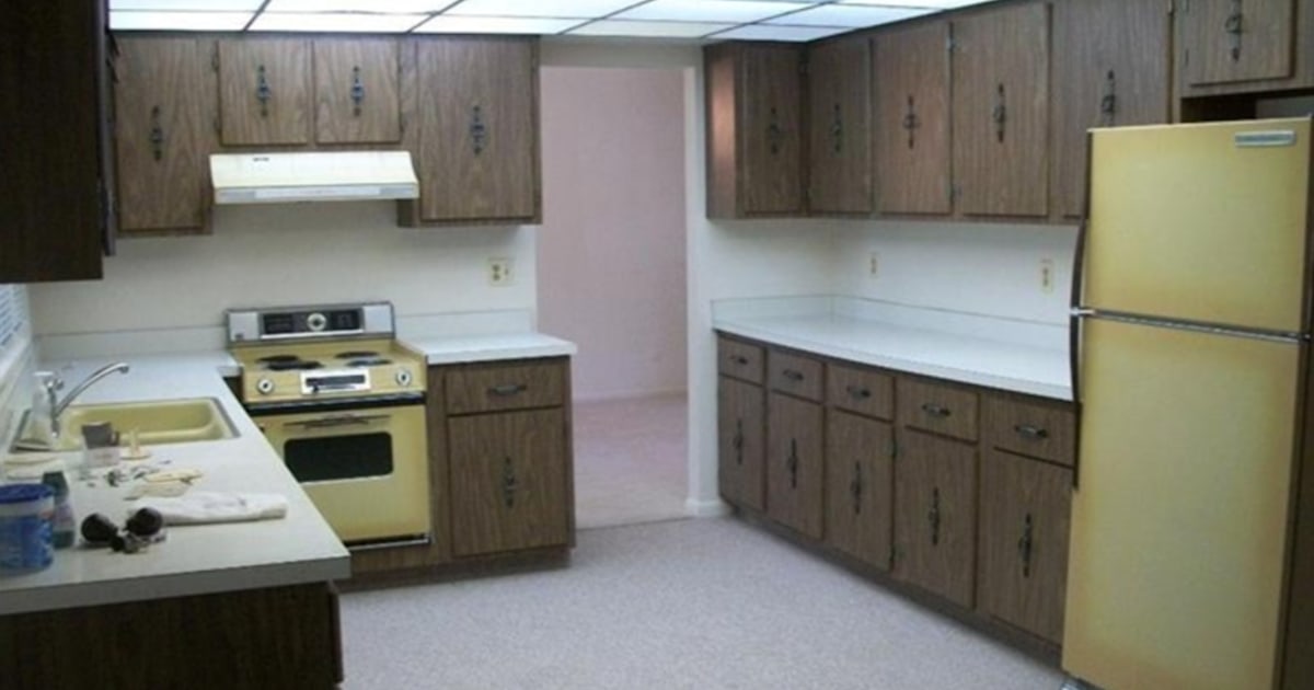Kitchen makeover: See what this dated kitchen looks like now