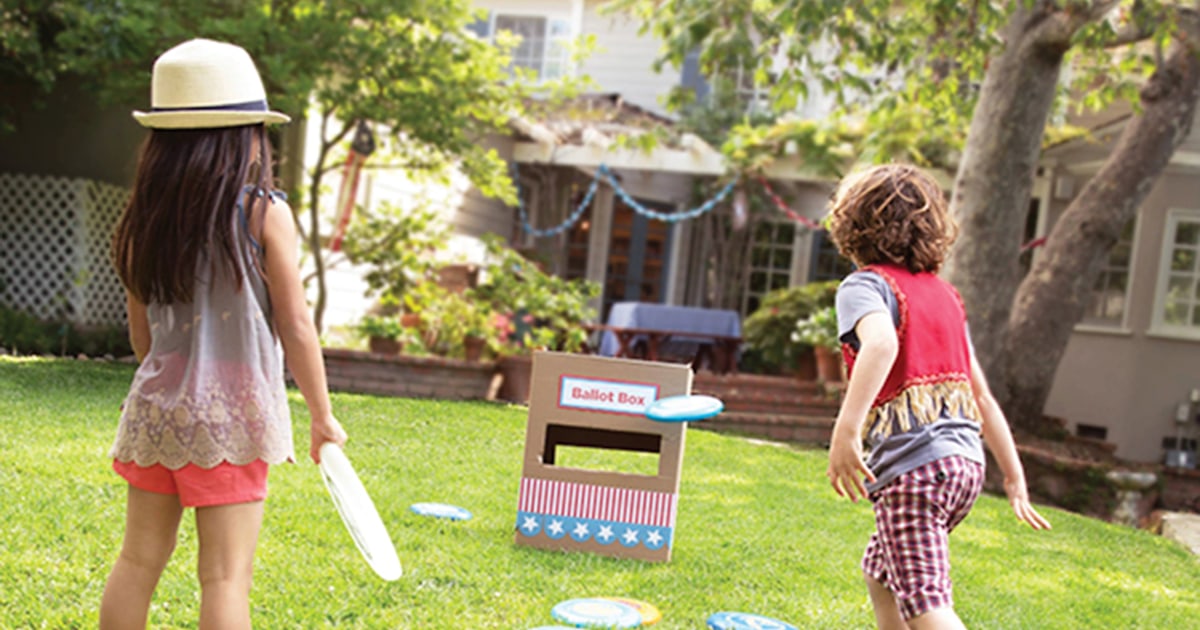 DIY outdoor games kids, parents will love