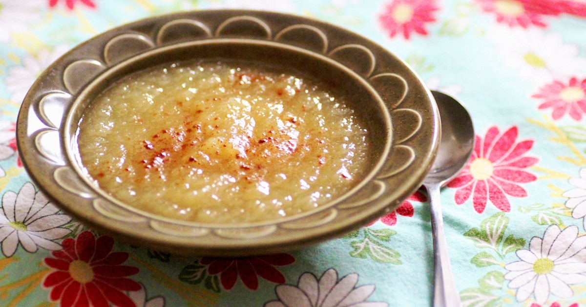 Healthy Homemade Apple Sauce recipe