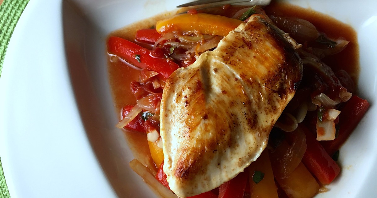 Chicken Peperonata