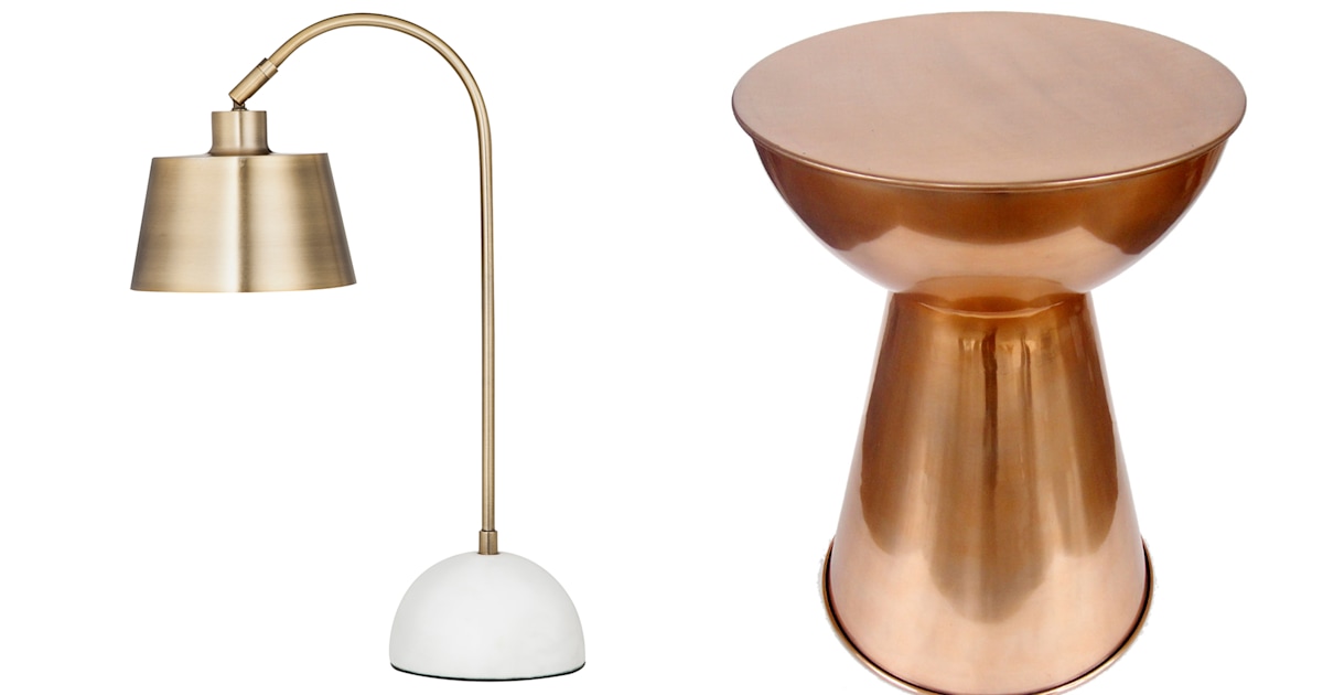 Copper side discount table target