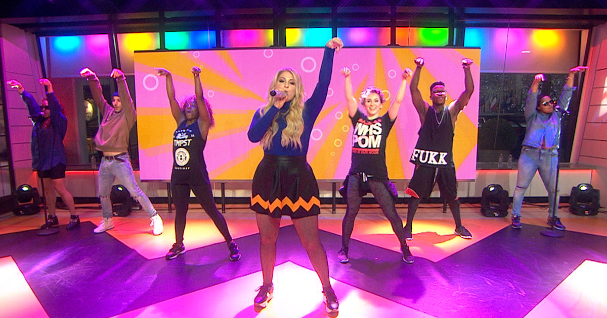 Meghan Trainor brings her 'Peanuts' dancin' routine to TODAY concert series