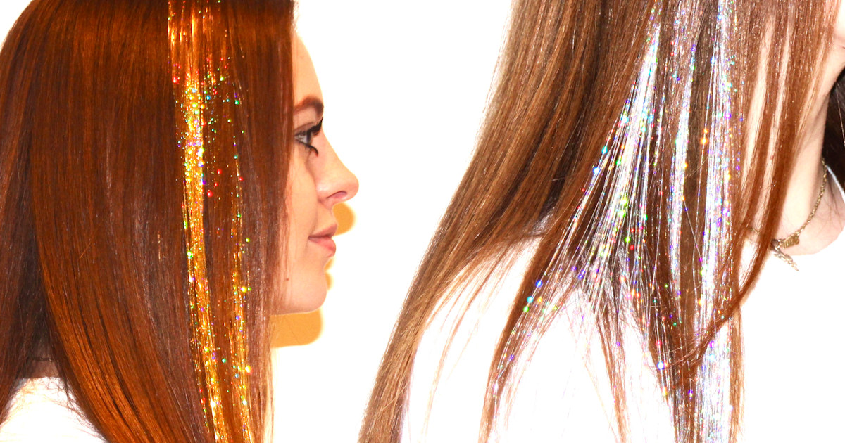 Icicle hair trend: Glittery winter hair for post-holiday blues