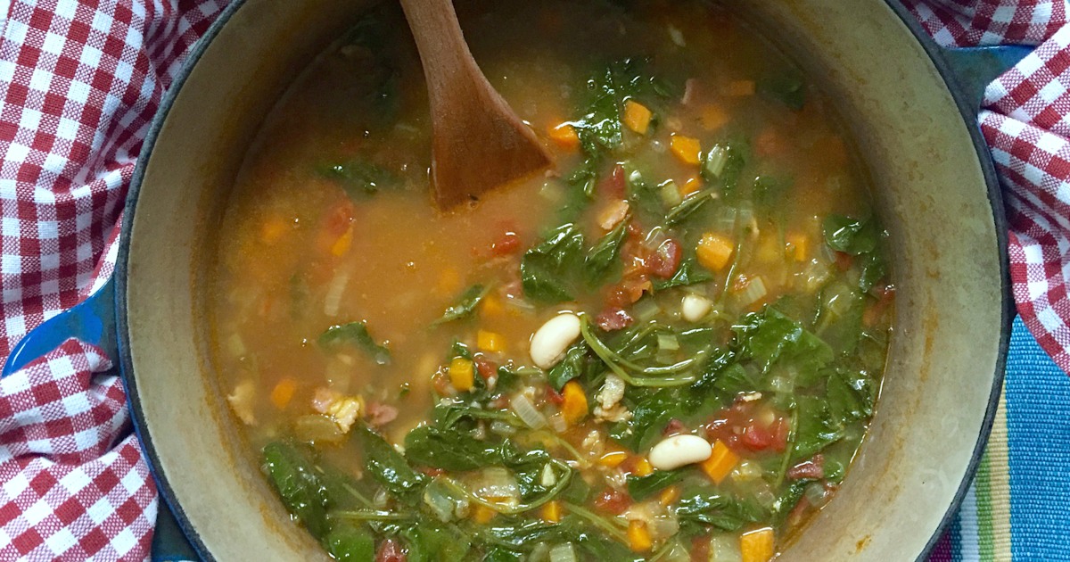 Kale, Bacon and White Bean Soup Recipe