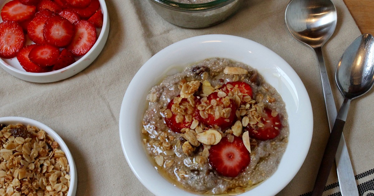 Vanilla-Almond Chia Seed Pudding