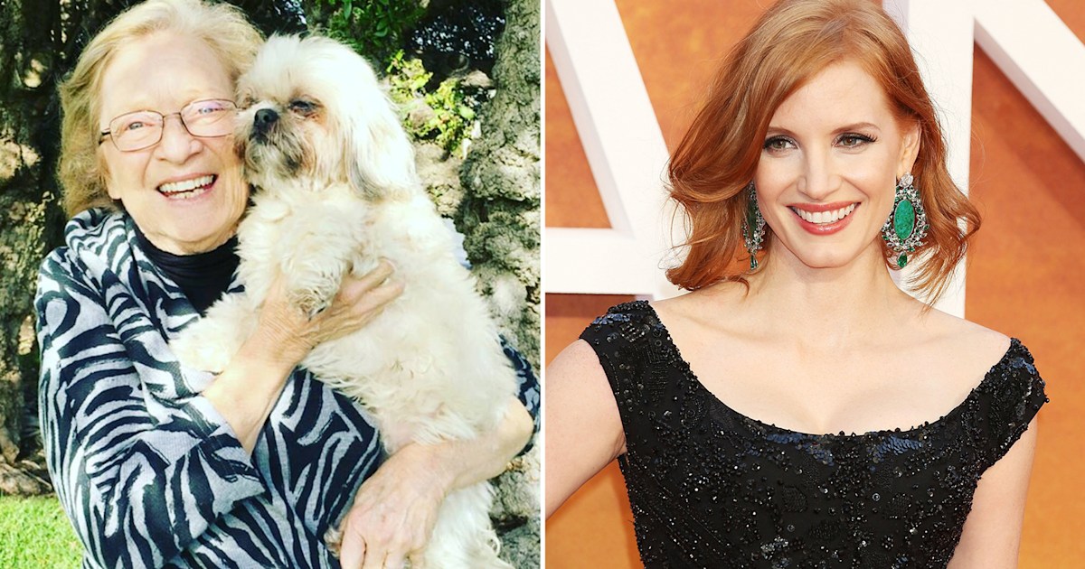 Jessica Chastain thanks fans for help in locating grandmother's stolen dog
