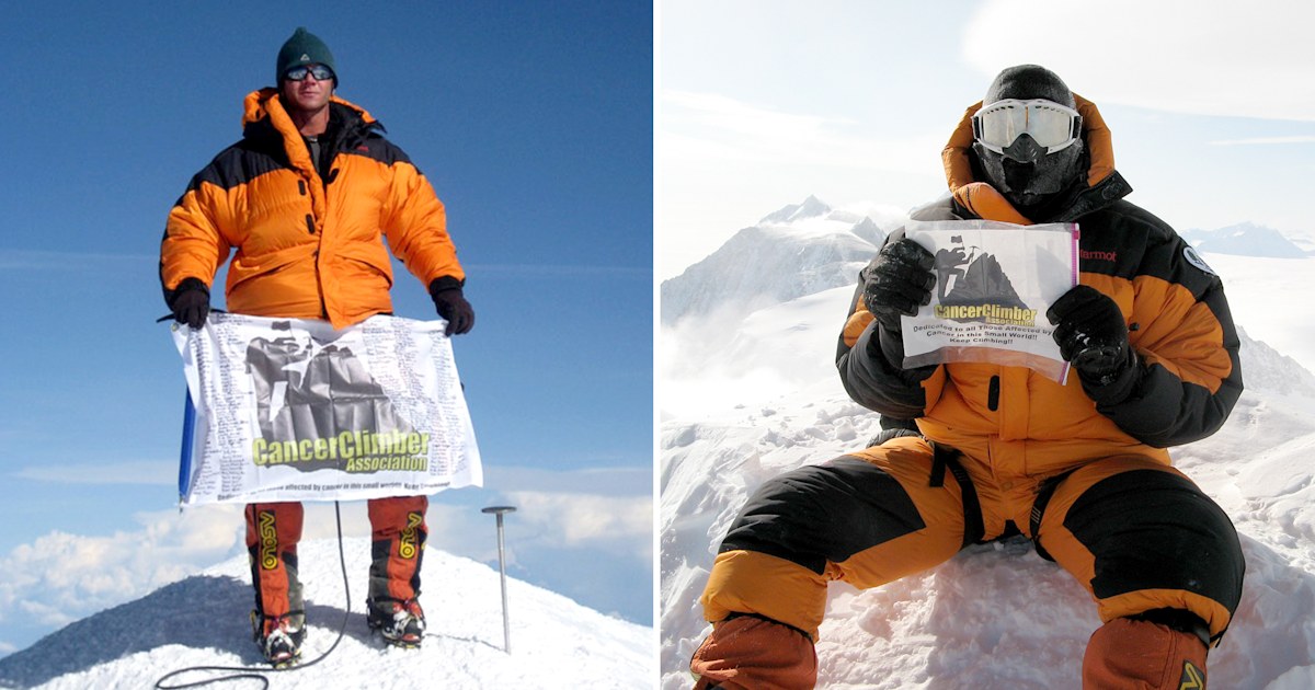Cancer survivor with one lung climbs world’s tallest peaks