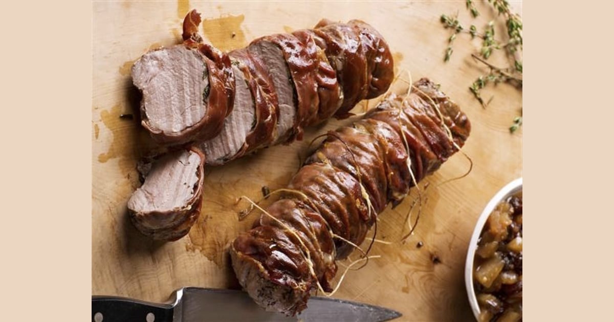 Herbed Pork Tenderloins With Apple Chutney