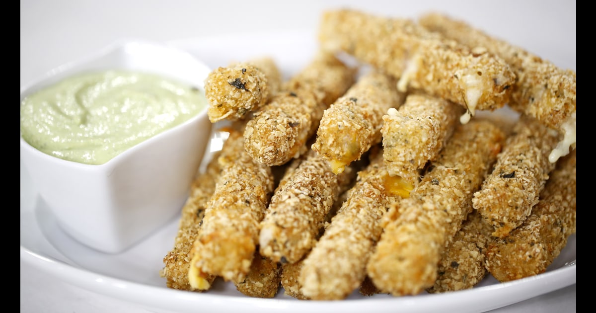 Ooey Gooey Cheese Sticks With Spicy Ranch Dip If you have an air fryer then you should give it a try for this recipe. ooey gooey cheese sticks with spicy ranch dip