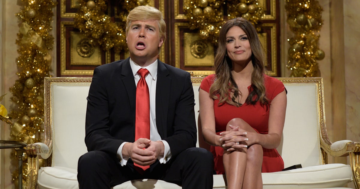 Cecily Strong on 'SNL' Melania Trump impression 'I try to play her(02)