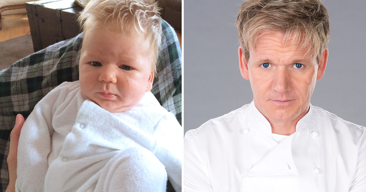 Is this baby Gordon Ramsay's doppelganger? Even the celeb chef sees a