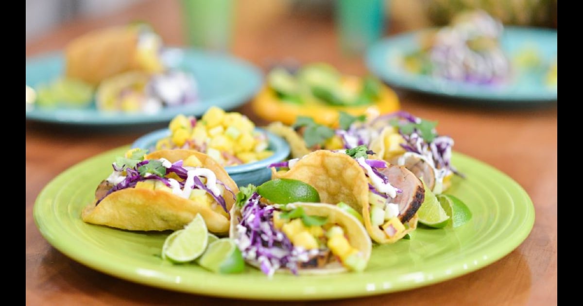 Grilled Pork Tenderloin Tacos With Pineapple Cucumber Salsa A great pork chop marinade that will make your pork extra juicy with a terrific savoury flavour and a gorgeous caramelised crust without overpowering the natural flavour of pork. grilled pork tenderloin tacos with pineapple cucumber salsa