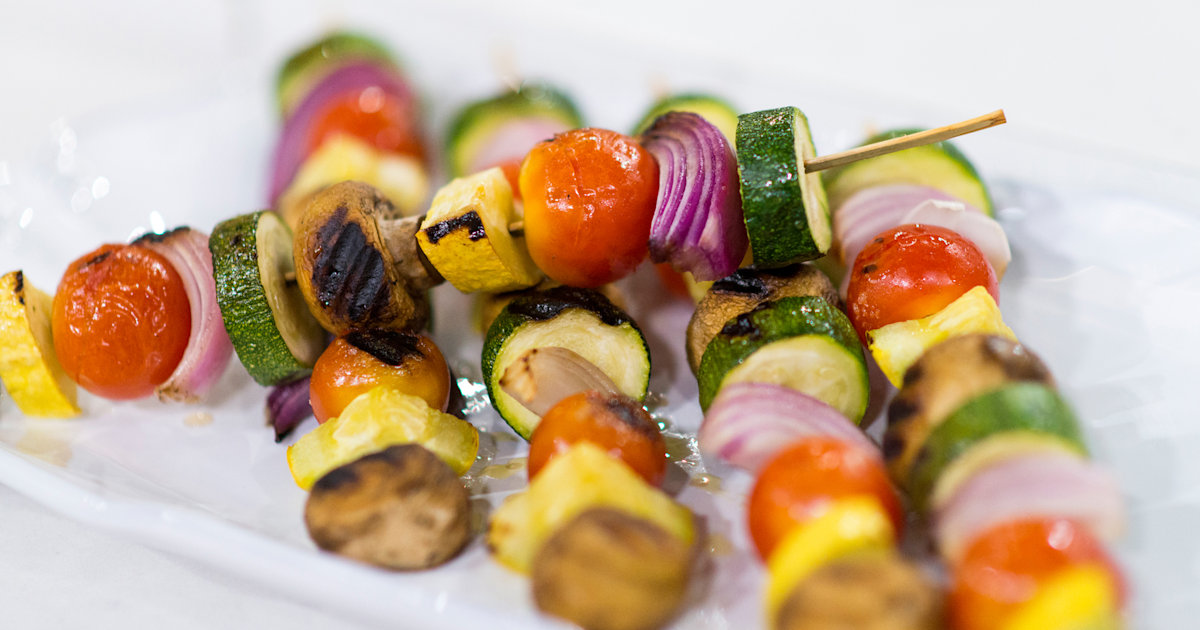 Al Roker's Grilled Vegetable Skewers Recipe