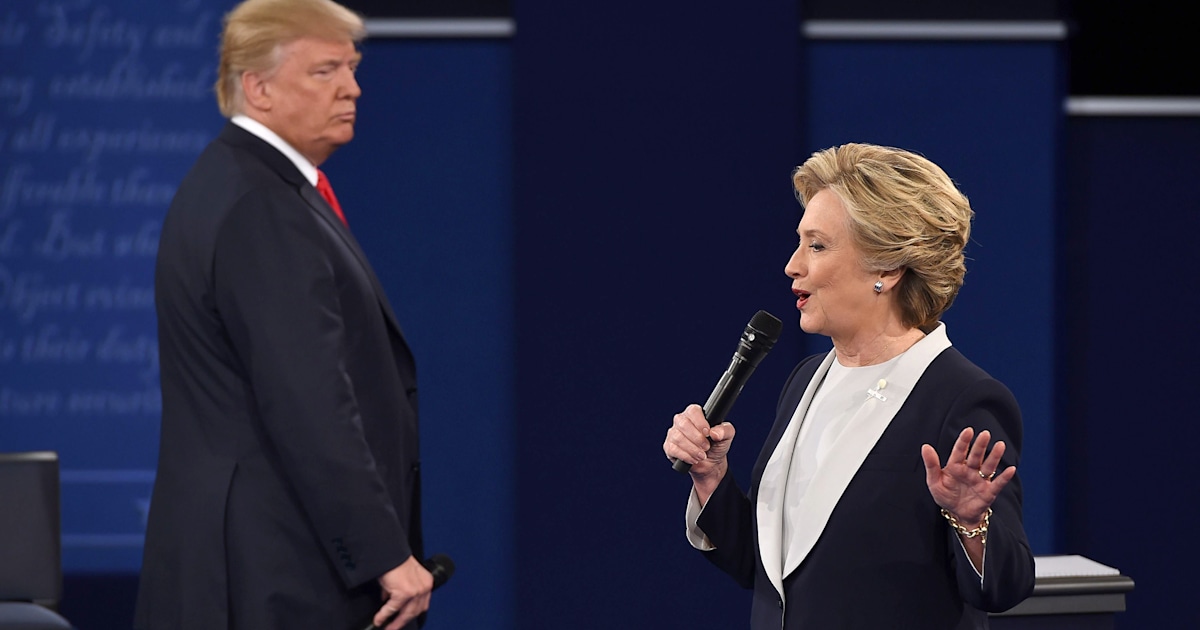 Donald Trump vs. Hillary Clinton: Second presidential debate burning ...