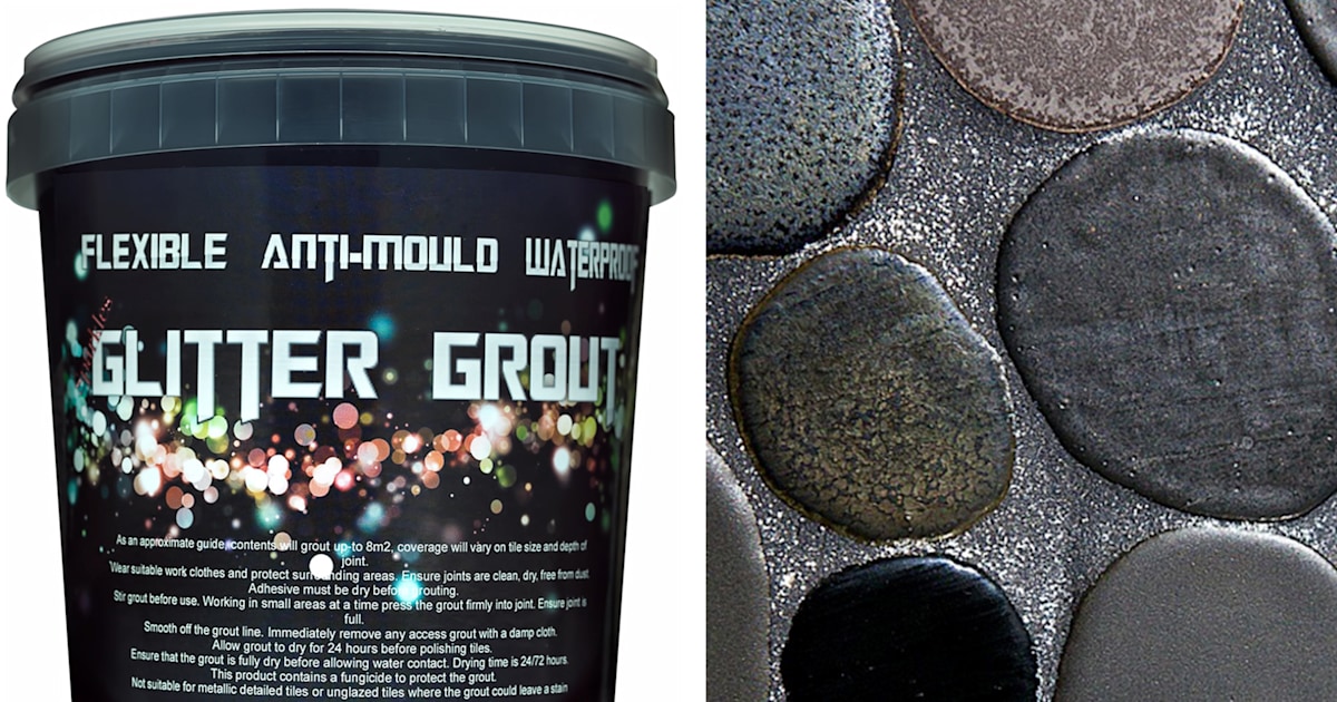 Glitter Grout Home Decor Trend