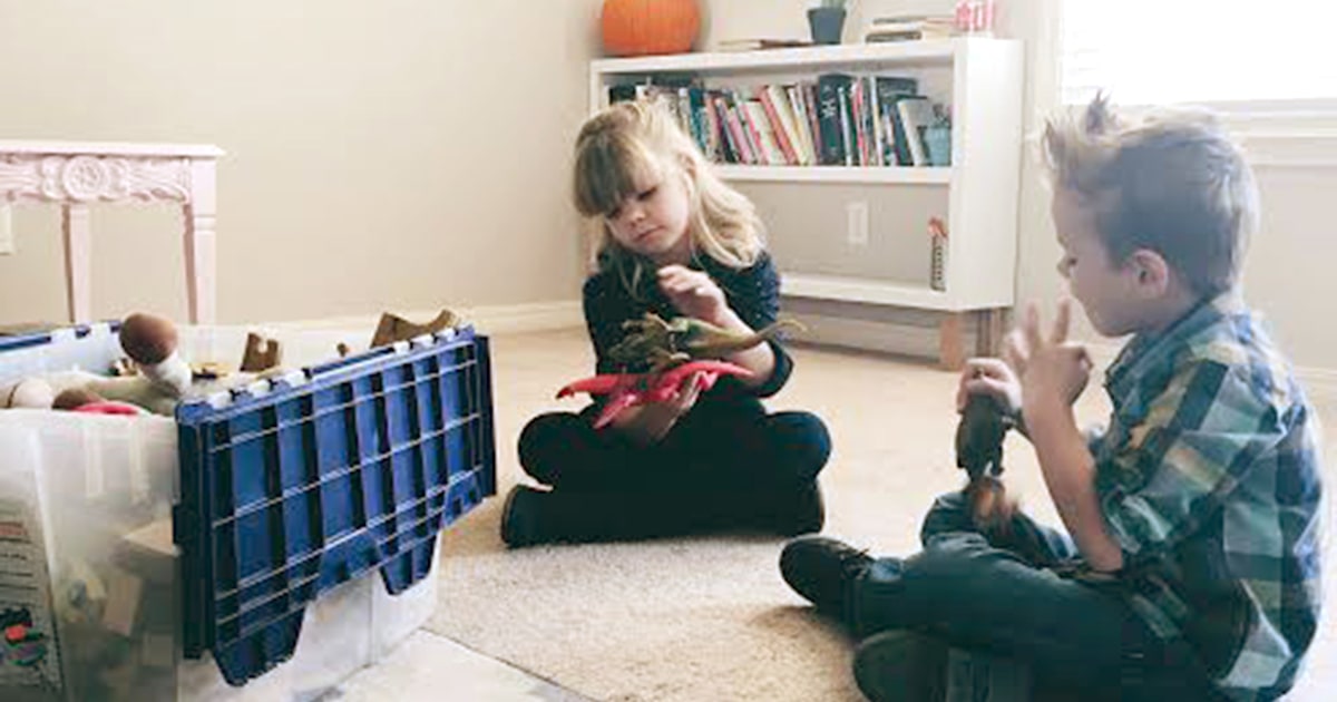 'Minimalist mom' gives away kids' toys to declutter home