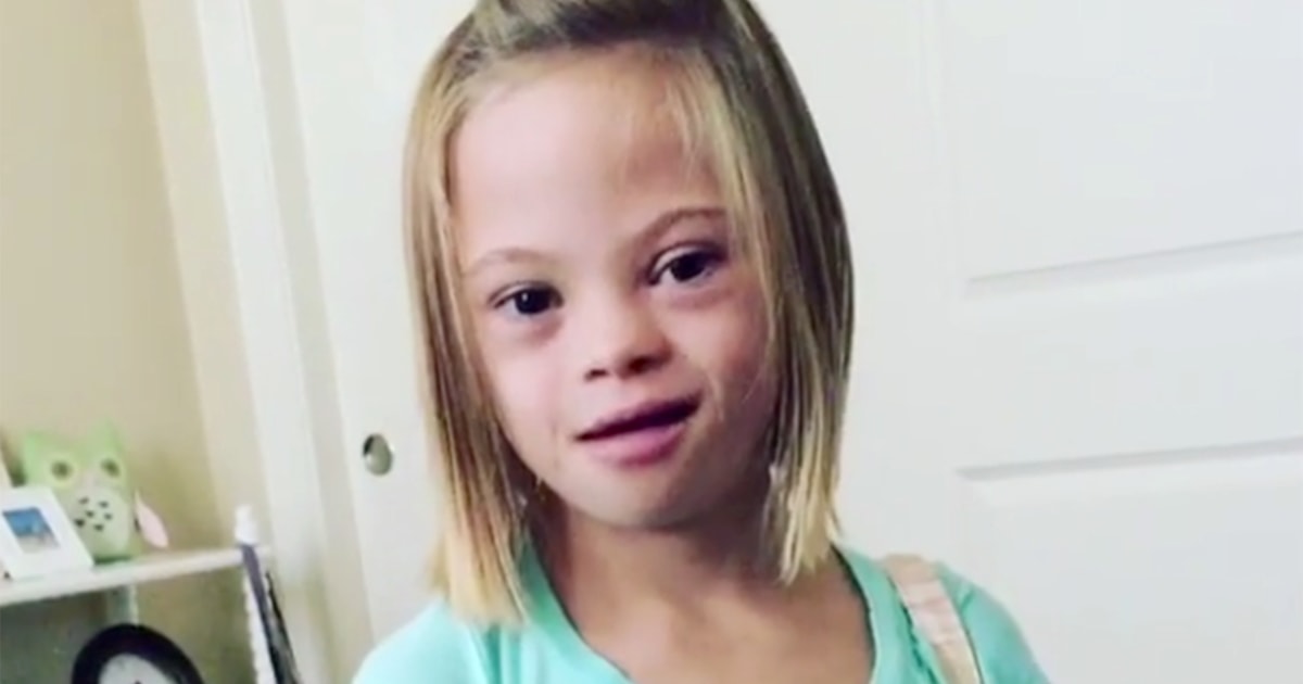 Girl Talks About Having Down Syndrome In Viral Video