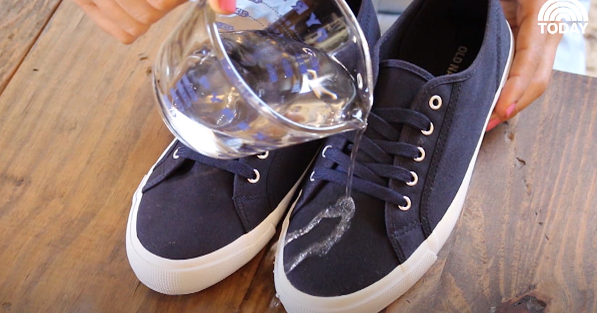 Waxed online canvas sneakers