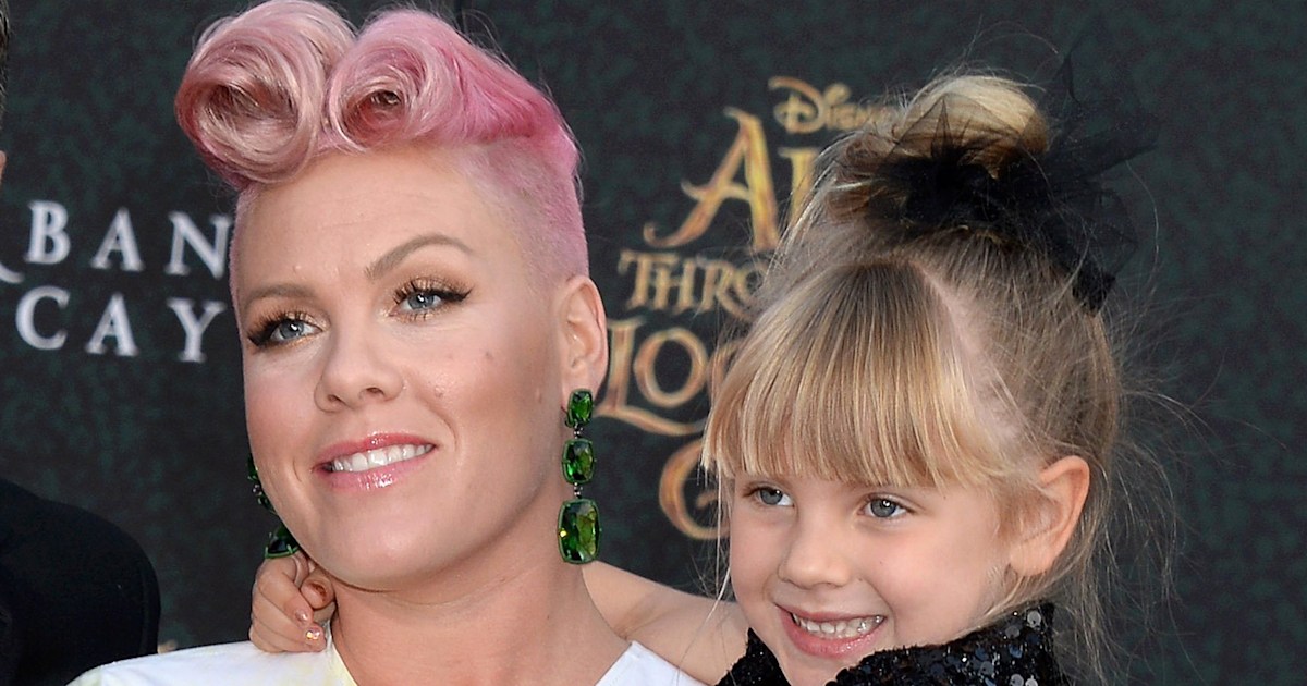 Pink's daughter is prepping for big sister duty in the cutest way possible