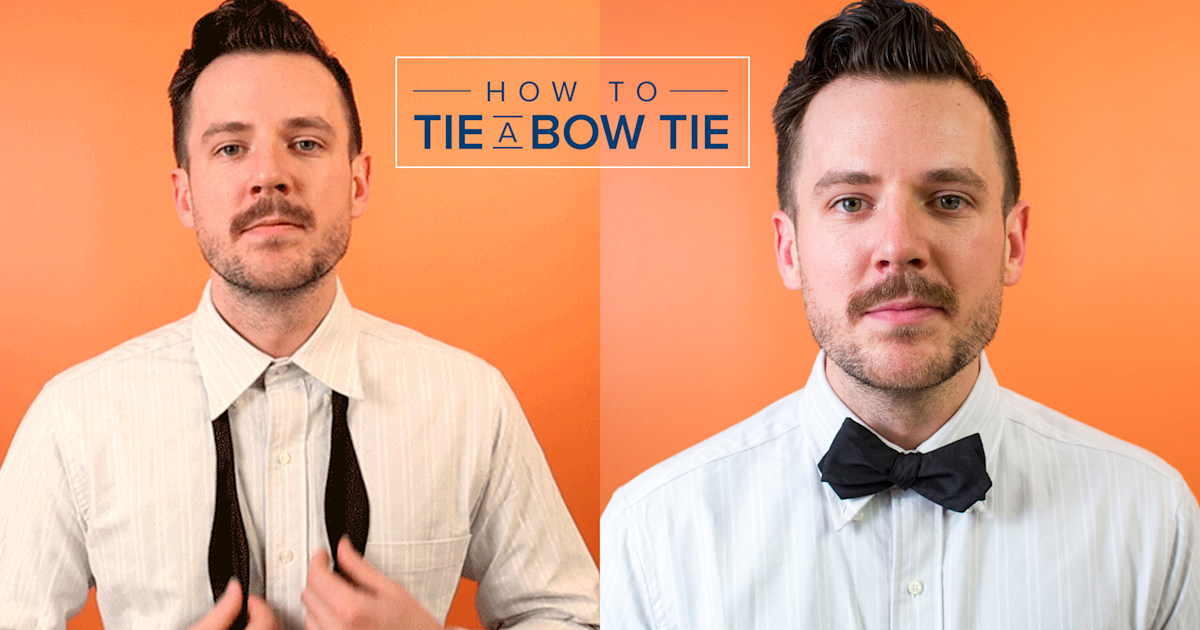 How to tie a perfect bow tie: Easy step-by-step instructions