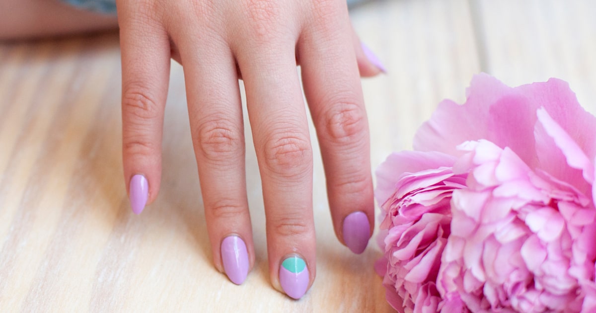 Nail art trend to try now: Half-moon nail tutorial