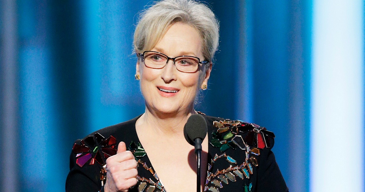 Meryl Streep delivers impassioned acceptance speech at Golden Globes
