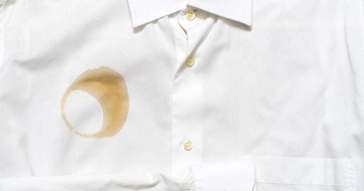 How to remove coffee stains from clothes and carpet