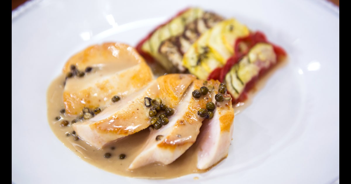 Eric Ripert's Swordfish au Poivre Recipe