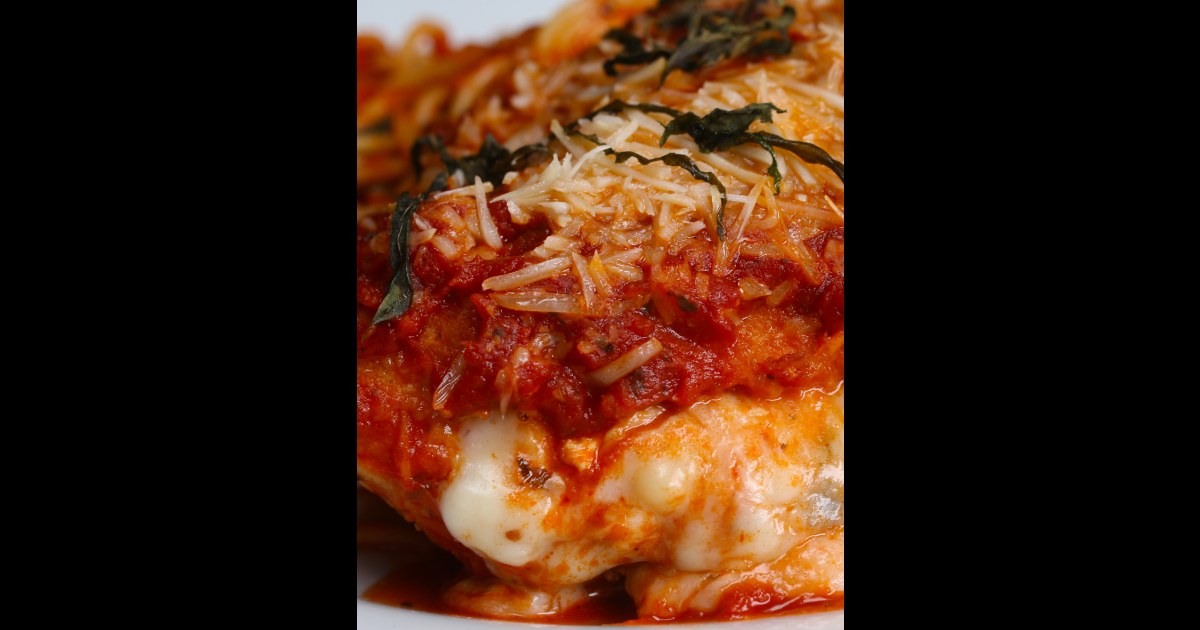 Stuffed Chicken Parmesan Recipe Wondering what to do for dinner with chicken tenders? stuffed chicken parmesan recipe