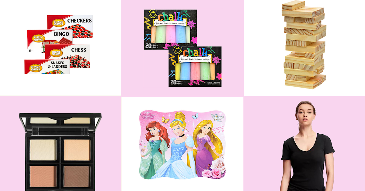 Deals for $5 or less: T-shirts, makeup, party supplies, games
