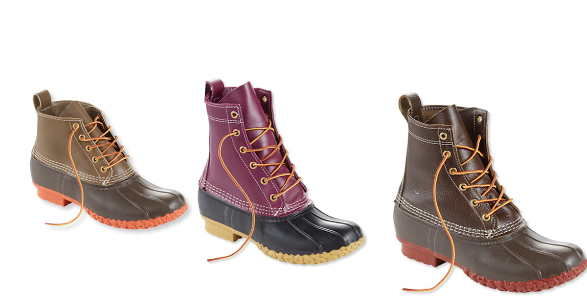 L.L. Bean s duck boots now come in new colors and styles