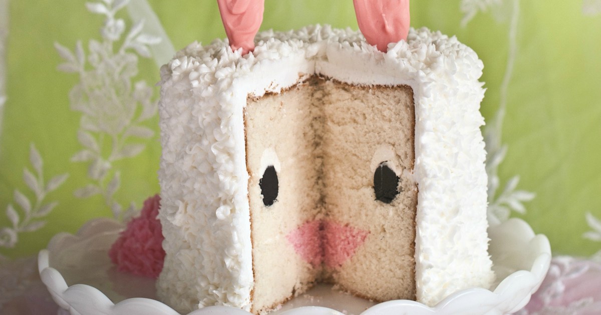 Easter Bunny Cake - My Kitchen Love