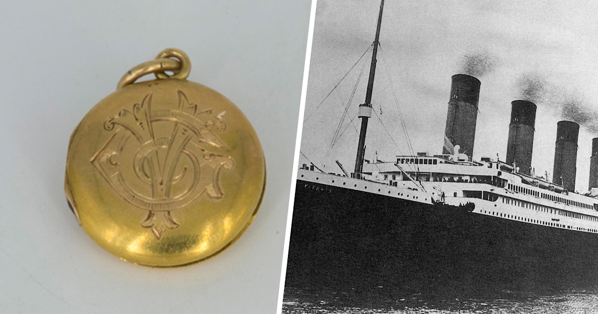 A suitcase belonging to the Titanic's last survivor has been