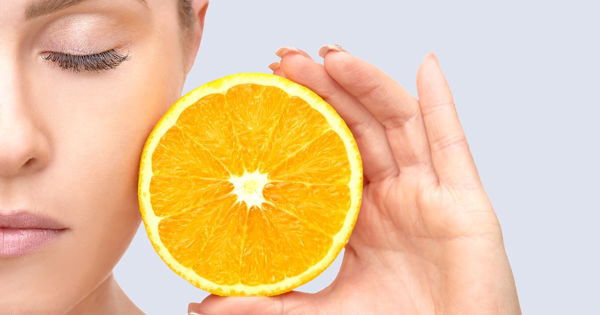Vitamin C skin care products Protects, brightens and tones skin