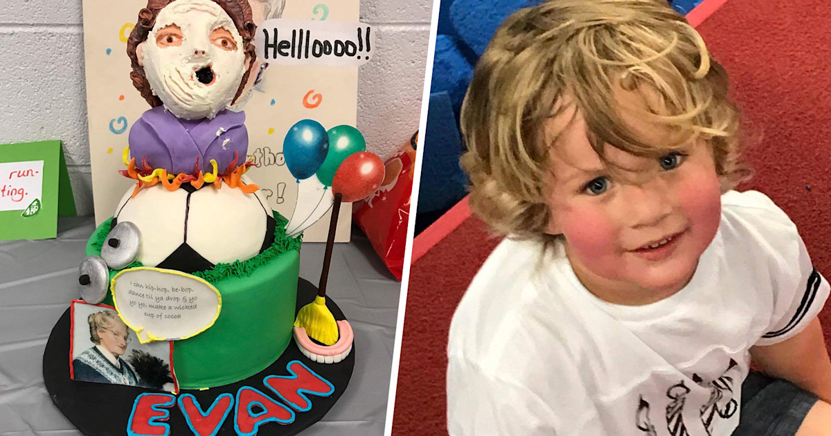 This ‘Mrs. Doubtfire’ 4th birthday party wins the internet